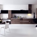 modern-kitchen-ideas-with-gloosy-black-kitchen-cabinet-and-glass-on-top-table-and-white-chair-dining-set-kitchen-photo-modern-kitchen-ideas